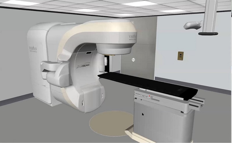 Simulador radioterapia